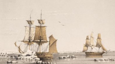 Sketch of ship