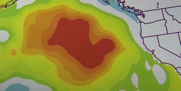 Blob weather map