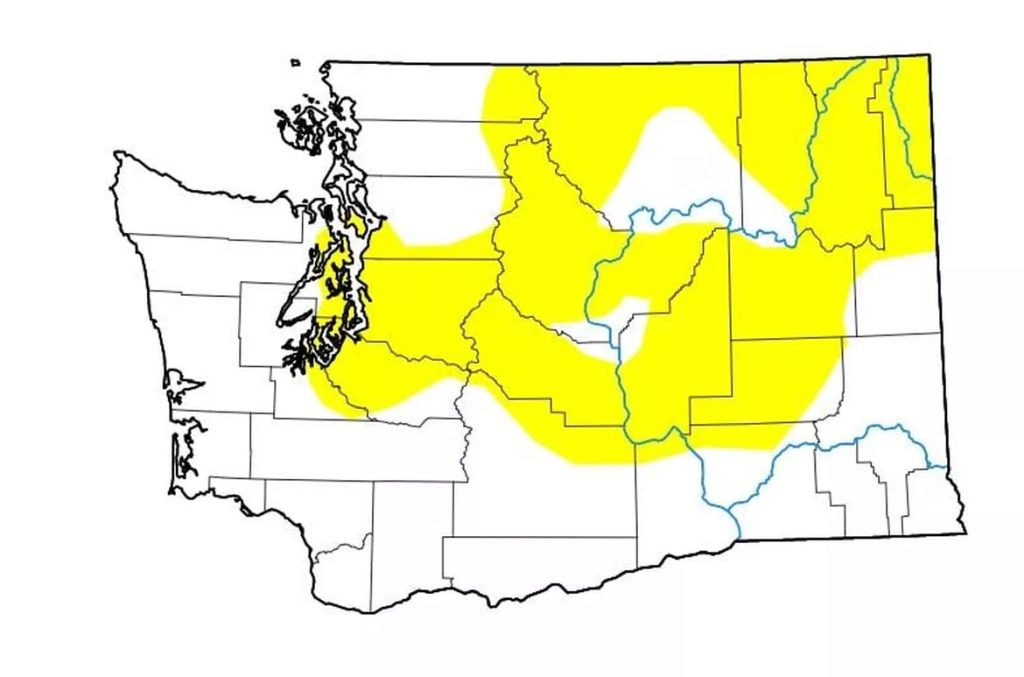 WA drought map for January 2023