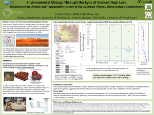 Leila's research poster